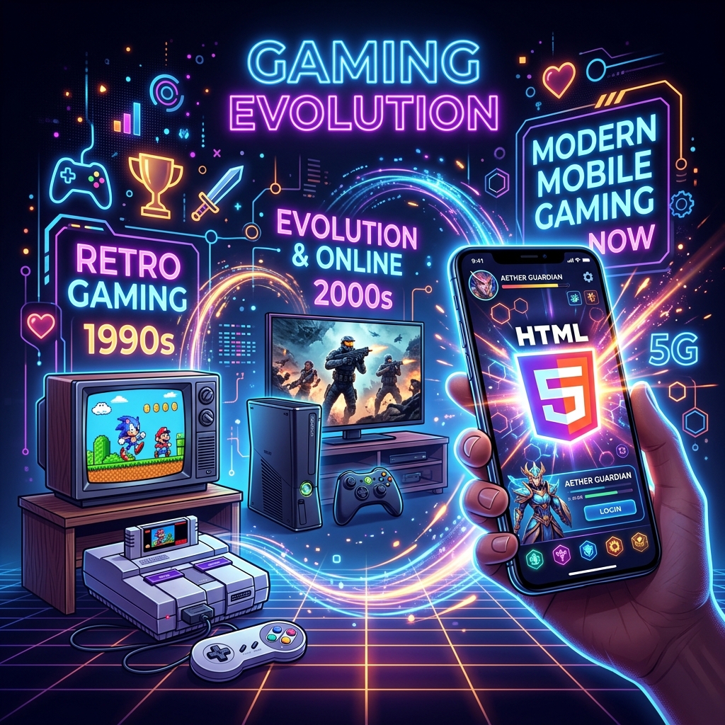A Evolução dos Jogos de Navegador: Do Flash ao HTML5